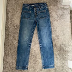 Anthropologie High rise skinny jeans size 26